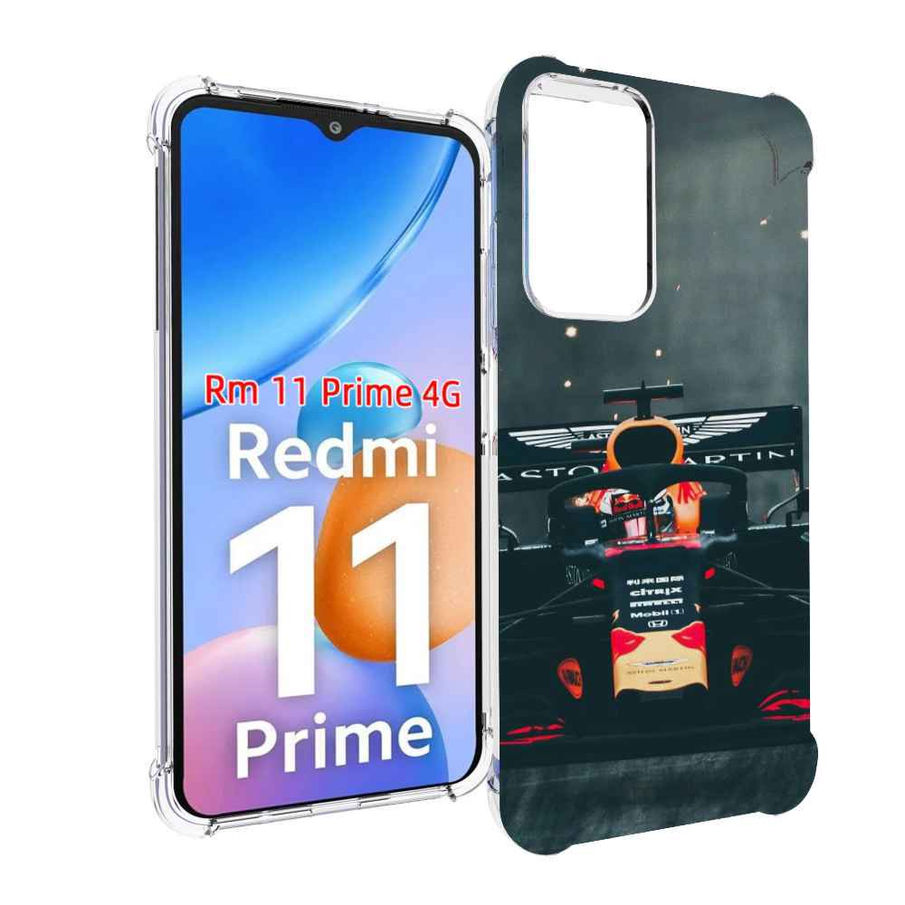 

Чехол MyPads формула 1 астон мартин для Xiaomi Redmi 11 Prime 4G, Прозрачный, Tocco
