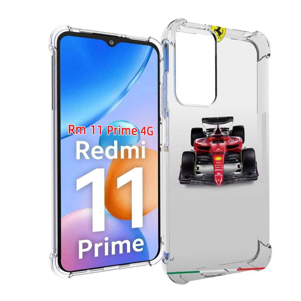 

Чехол MyPads формула 1 феррари для Xiaomi Redmi 11 Prime 4G, Прозрачный, Tocco