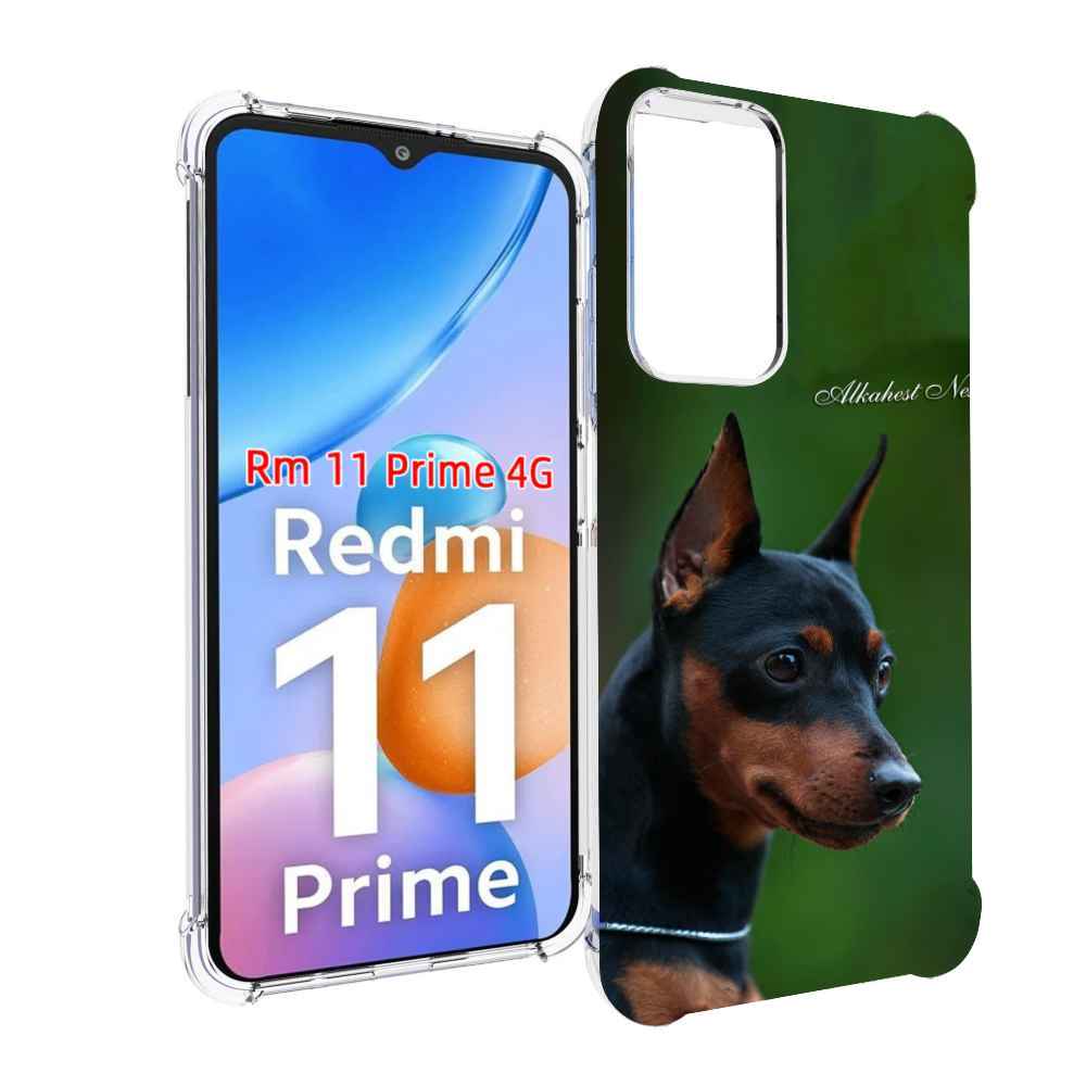 

Чехол MyPads цвергпинчер черпинчер для Xiaomi Redmi 11 Prime 4G, Прозрачный, Tocco