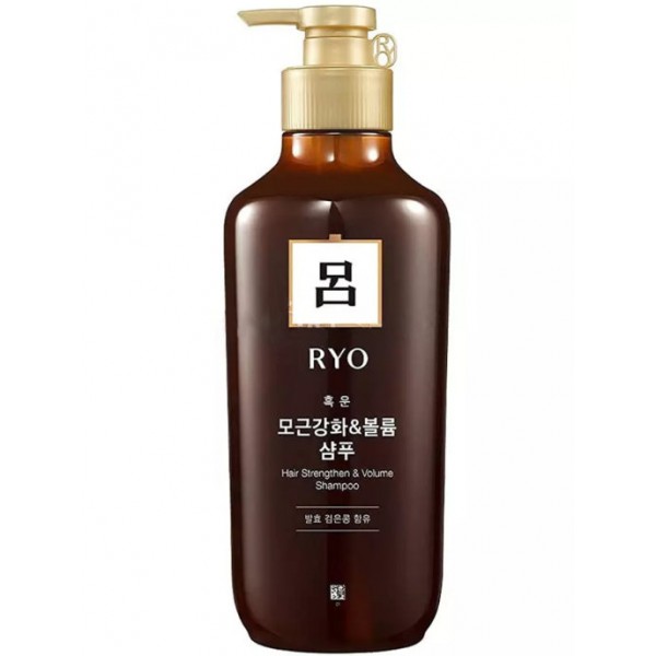 фото Шампунь для волос укрепляющий ryo hair strengthen volume shampoo