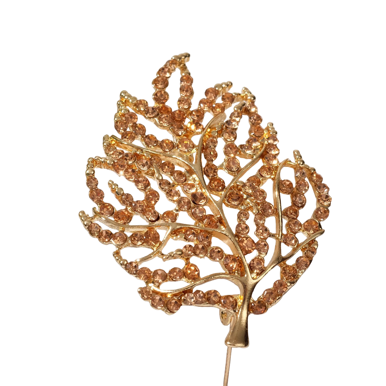 

Брошь из металла Queen Fair 1489332, стразы, 1489332