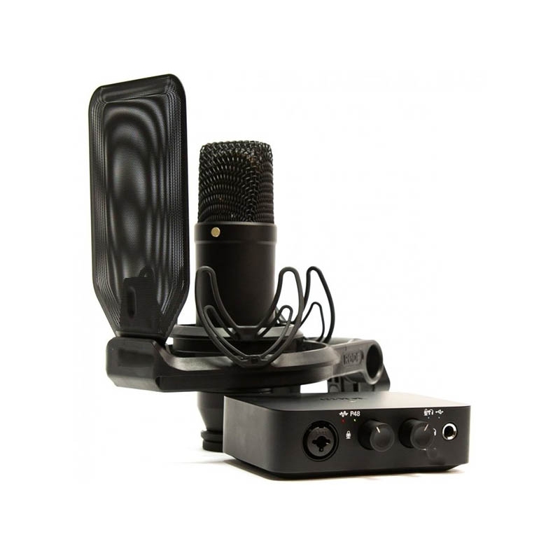 

Микрофон Rode NT1/AI1KIT Black, NT1/AI1KIT