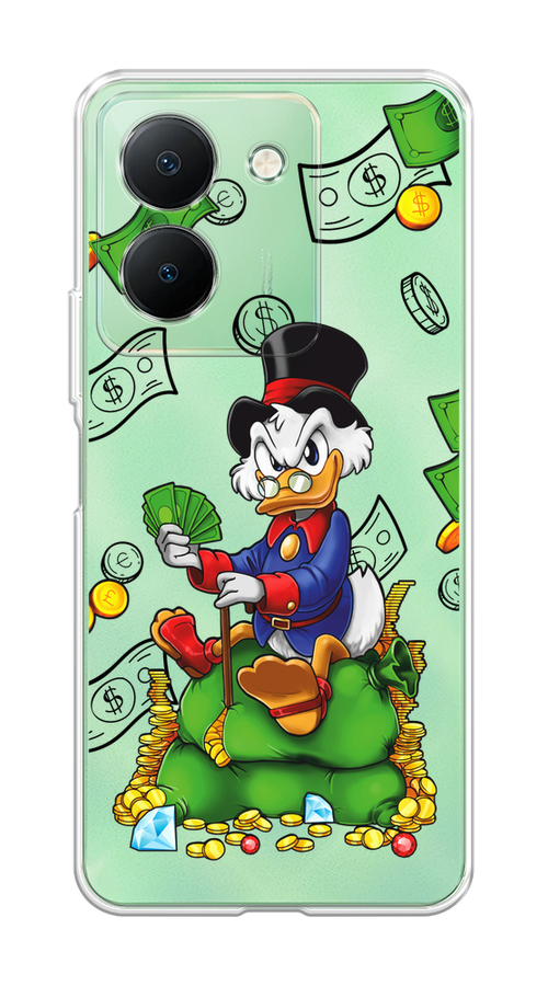

Чехол на Vivo Y27S "Scrooge Richness", Черный;синий;зеленый, 269750-1