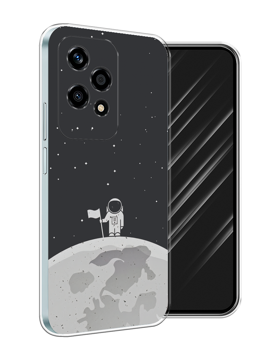 

Чехол Awog на Honor 200 Lite "Первый на Луне", Черный, 6124650-1