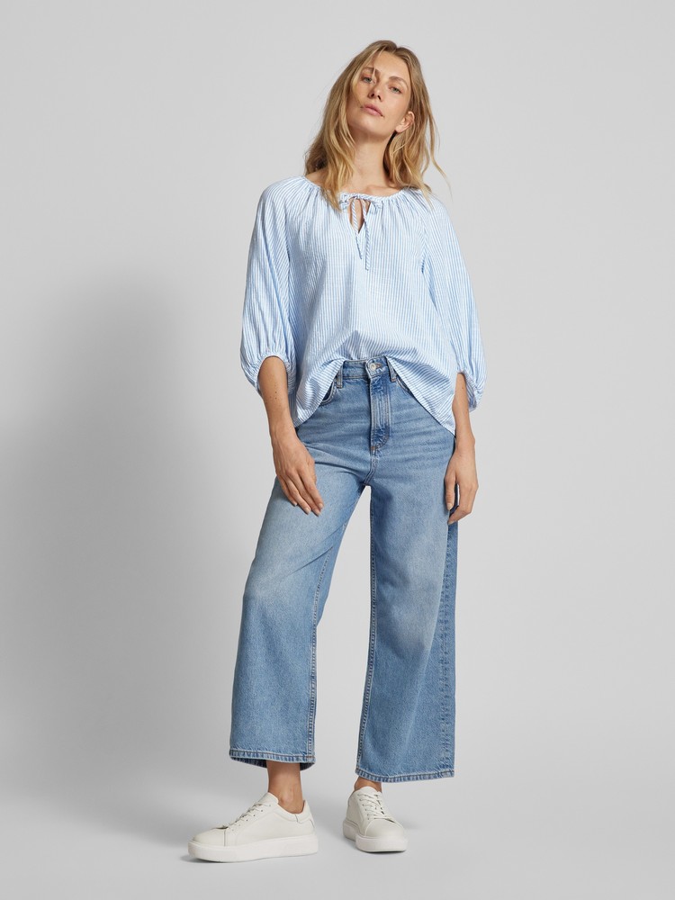 Блуза женская sOliver 2151174 голубая 38 EU 8721₽