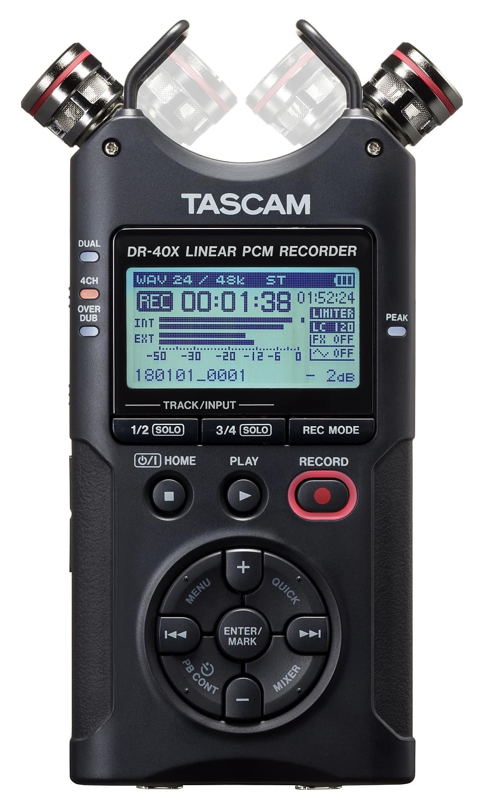 фото Цифровой диктофон tascam dr-40x black