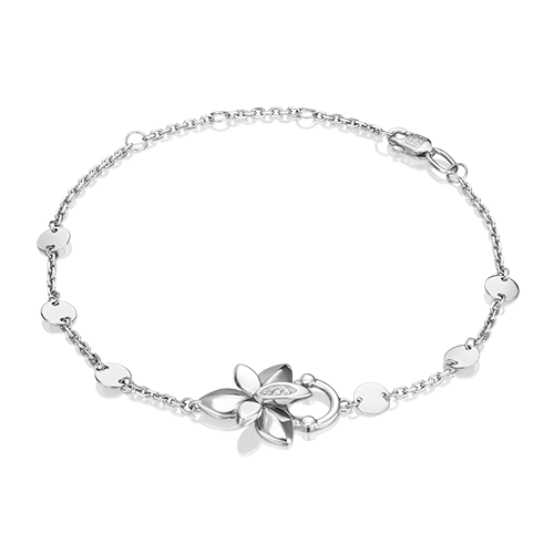 фото Браслет из белого золота с бриллиантом р.16-20 platina jewelry 05-0732-00-101-1120