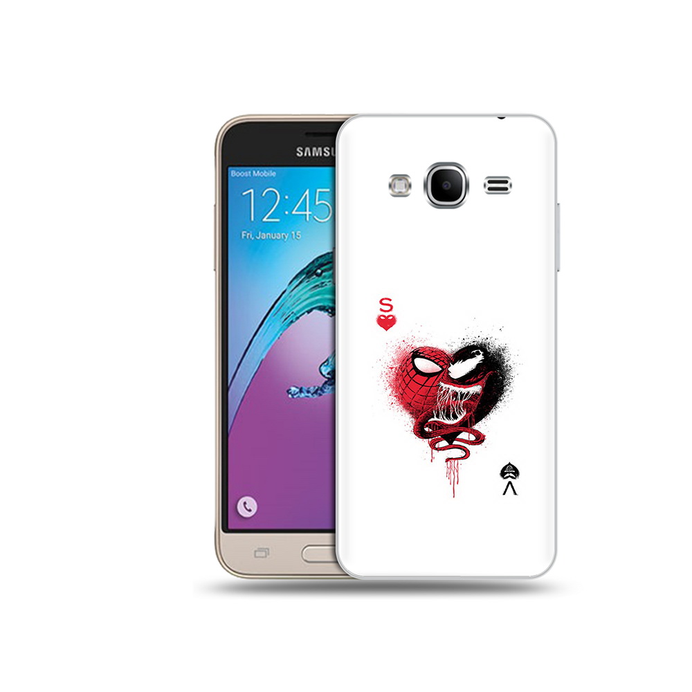 

Чехол MyPads Tocco для Samsung Galaxy J3 (2016) Веном (PT29089.580.41), Прозрачный, Tocco