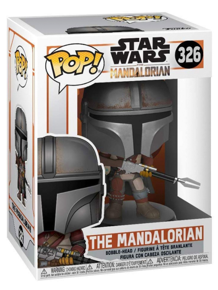 

Фигурка POP! Мандалорец с оружием Звездные войны Star Wars №326 головотряс, 11,5 см, Мандалорец Звездные войны Star Wars