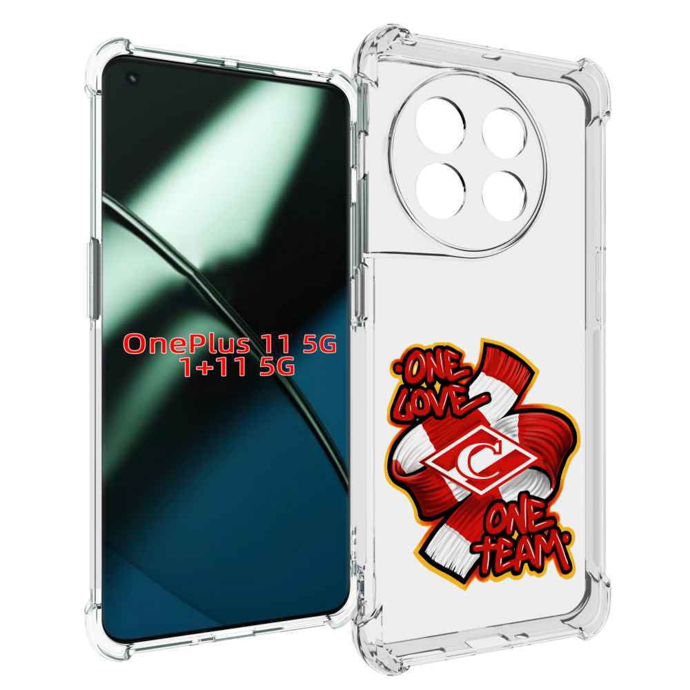 

Чехол MyPads ФК спарак 1 любовь для OnePlus 11, Прозрачный, Tocco
