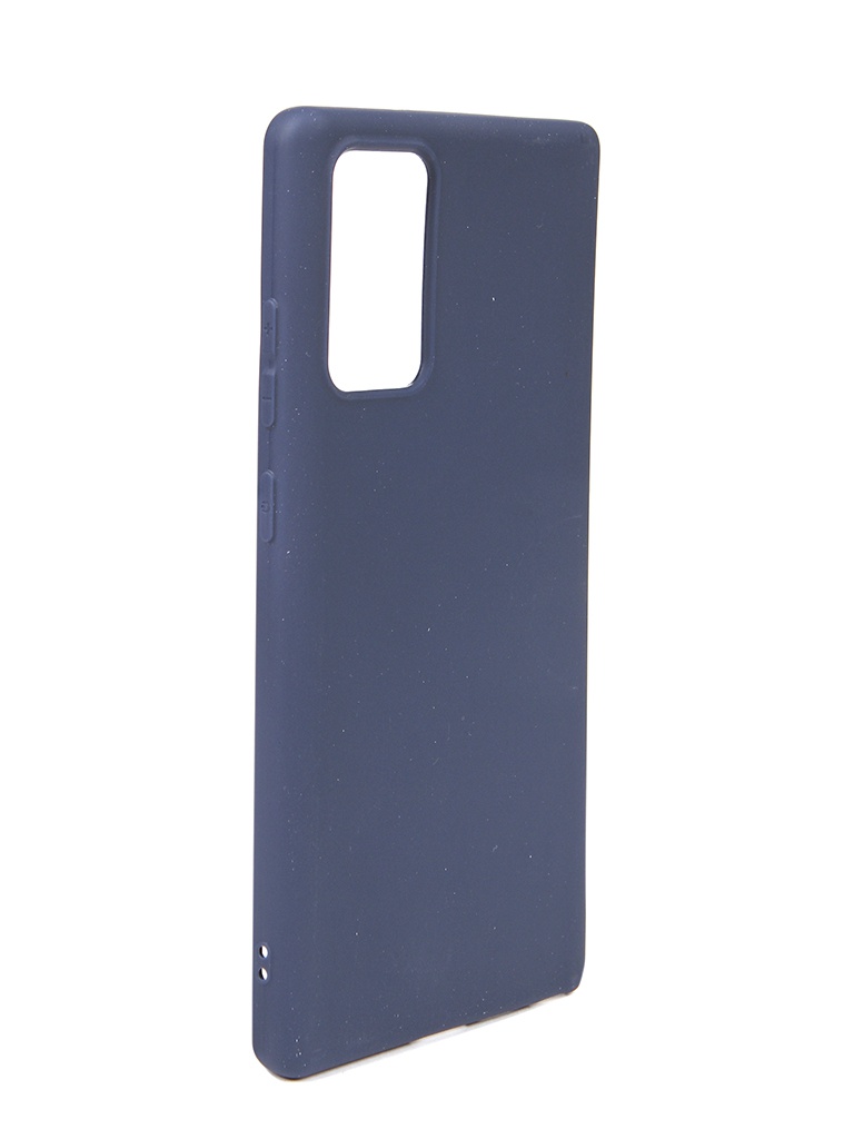 фото Чехол neypo для samsung galaxy note 20 soft matte dark blue nst18260