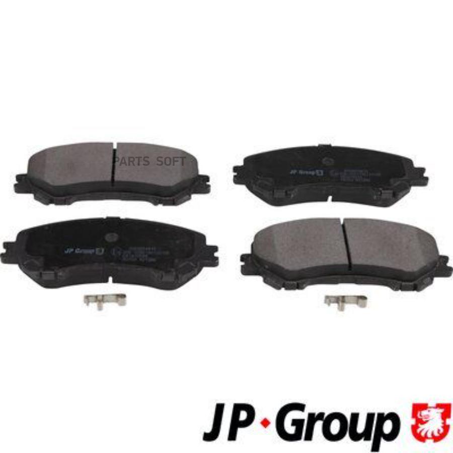 

Тормозные колодки JP Group дисковые 4063604810