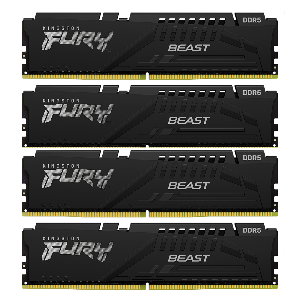 

Оперативная память Kingston KF556C40BBK4-128 DDR5 4x32Gb 5600MHz, KF556C40BBK4-128