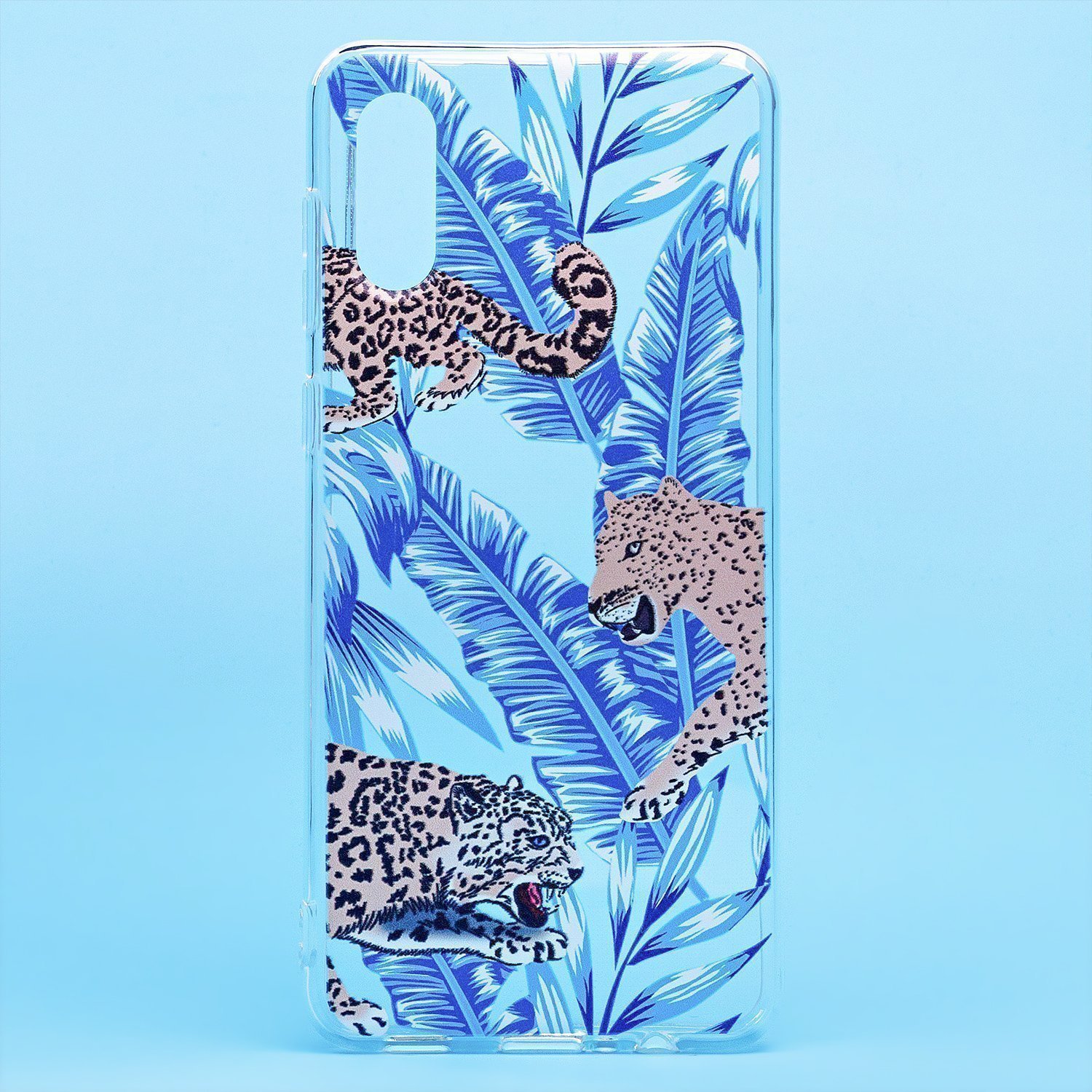 

Чехол Samsung SM-A022F (Galaxy A02) силиконовый (рис. 269/001), Голубой