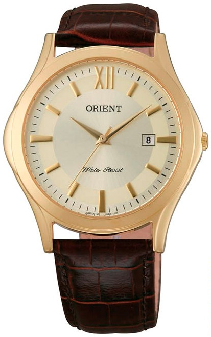 фото Наручные часы мужские orient una9002c коричневые