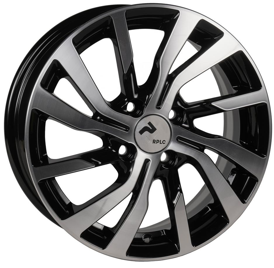 

Колесный диск RPLC LA196 6x15 4x100 ET50 DIA 60,1 BFP, Черный;серебристый