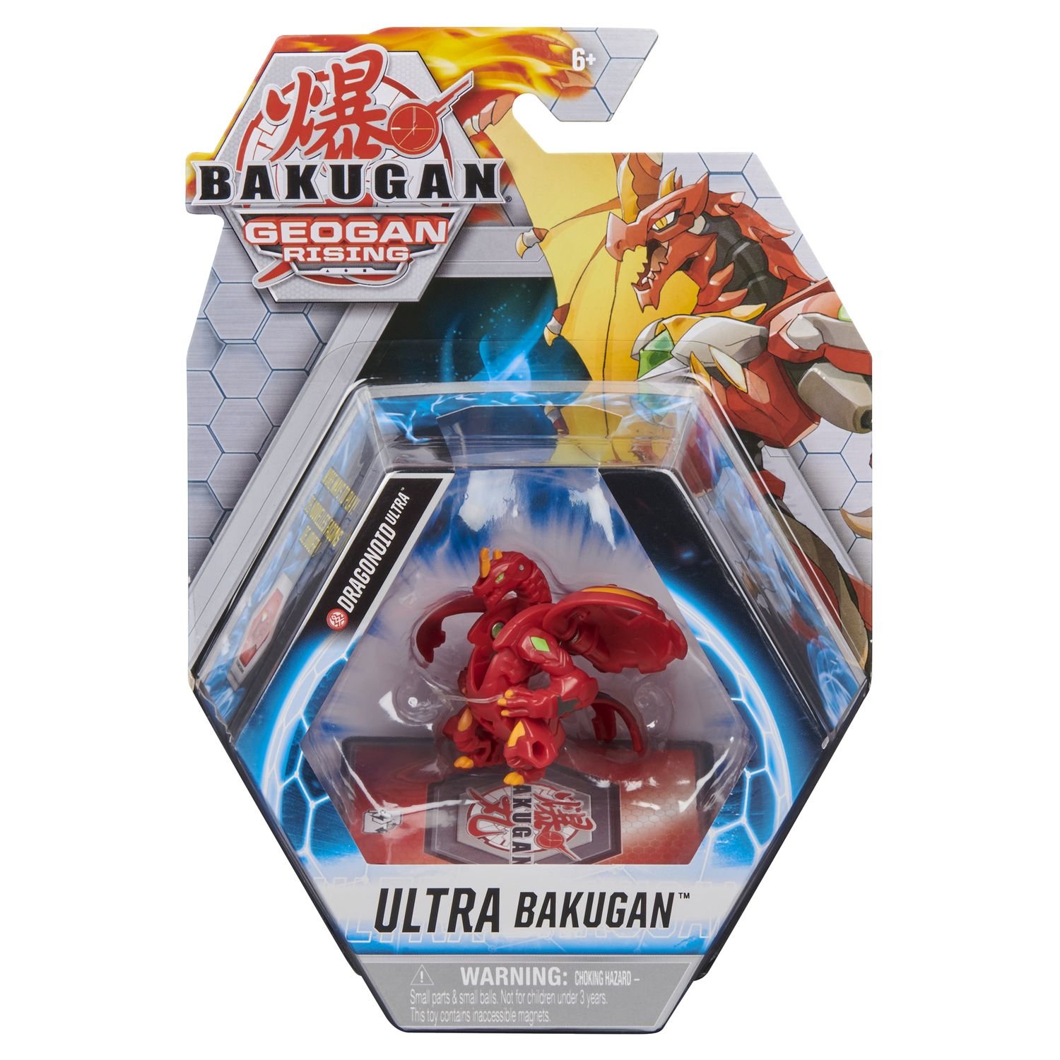 Фигурка-трансформер Bakugan S3 Ультра Dragonoid Red 6061538/20132967