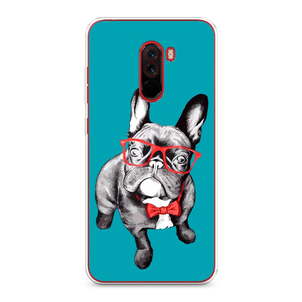 

Чехол на Xiaomi Pocophone F1 "Французский бульдог", 34450-1