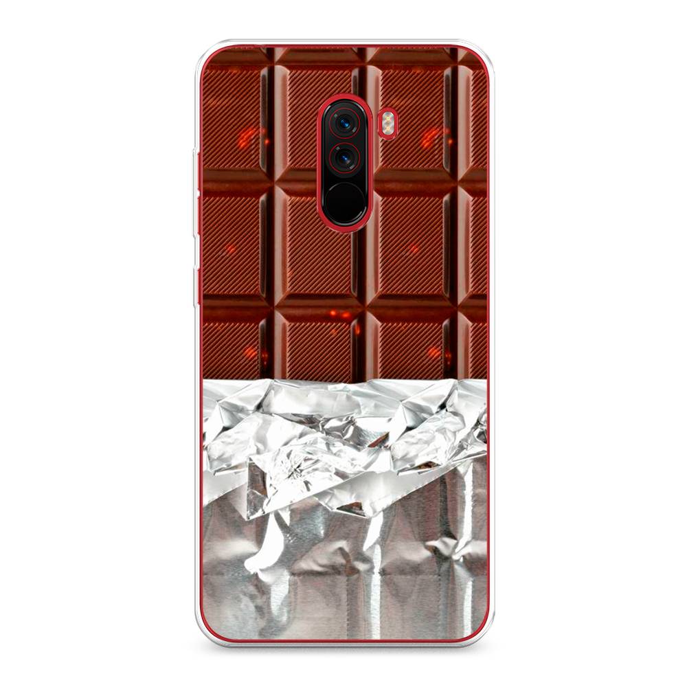 

Чехол на Xiaomi Pocophone F1 "Шоколад в обертке", Коричневый, 34450-6