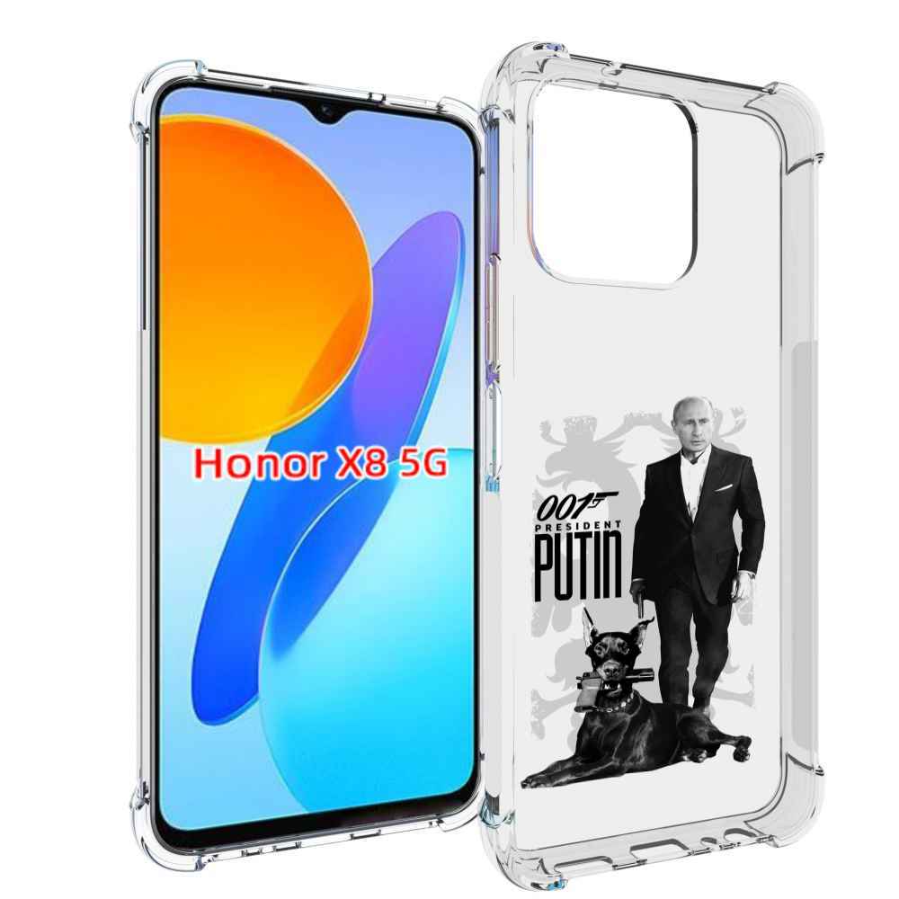 

Чехол MyPads 001 для Honor X8 5G, Прозрачный, Tocco