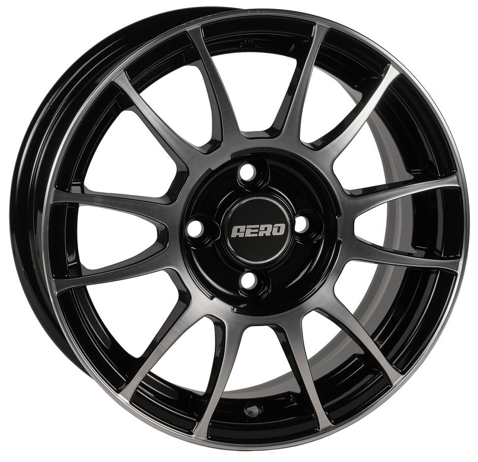 

Колесный диск Aero V2037 6x14 4x98 ET35 DIA 58,5 BFP, Черный;серебристый