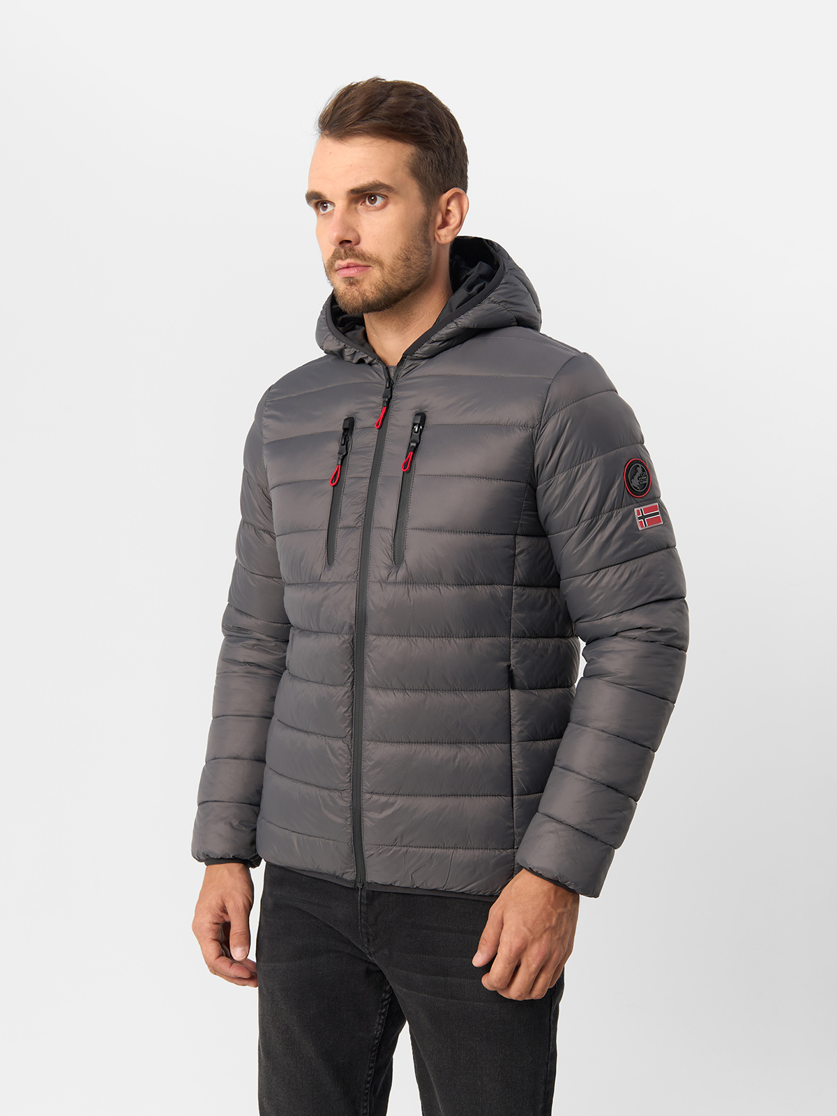 Куртка мужская Geographical Norway WW2756H-GNO серая 2XL