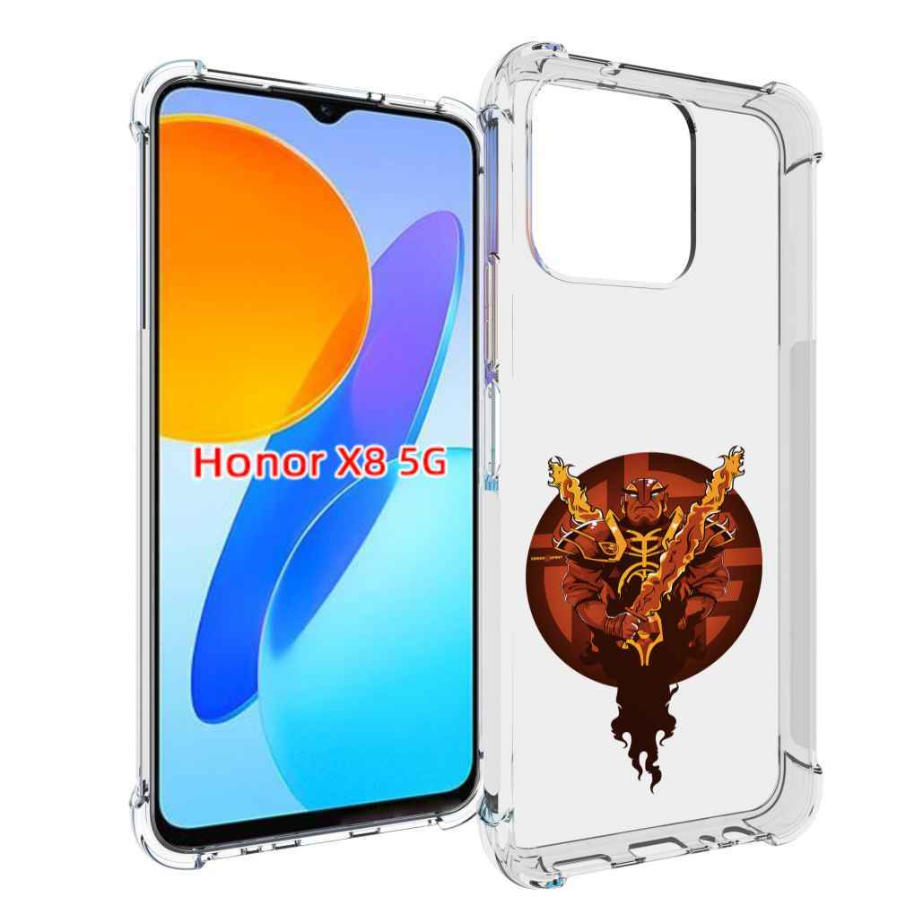 

Чехол MyPads ember spirit для Honor X8 5G, Прозрачный, Tocco