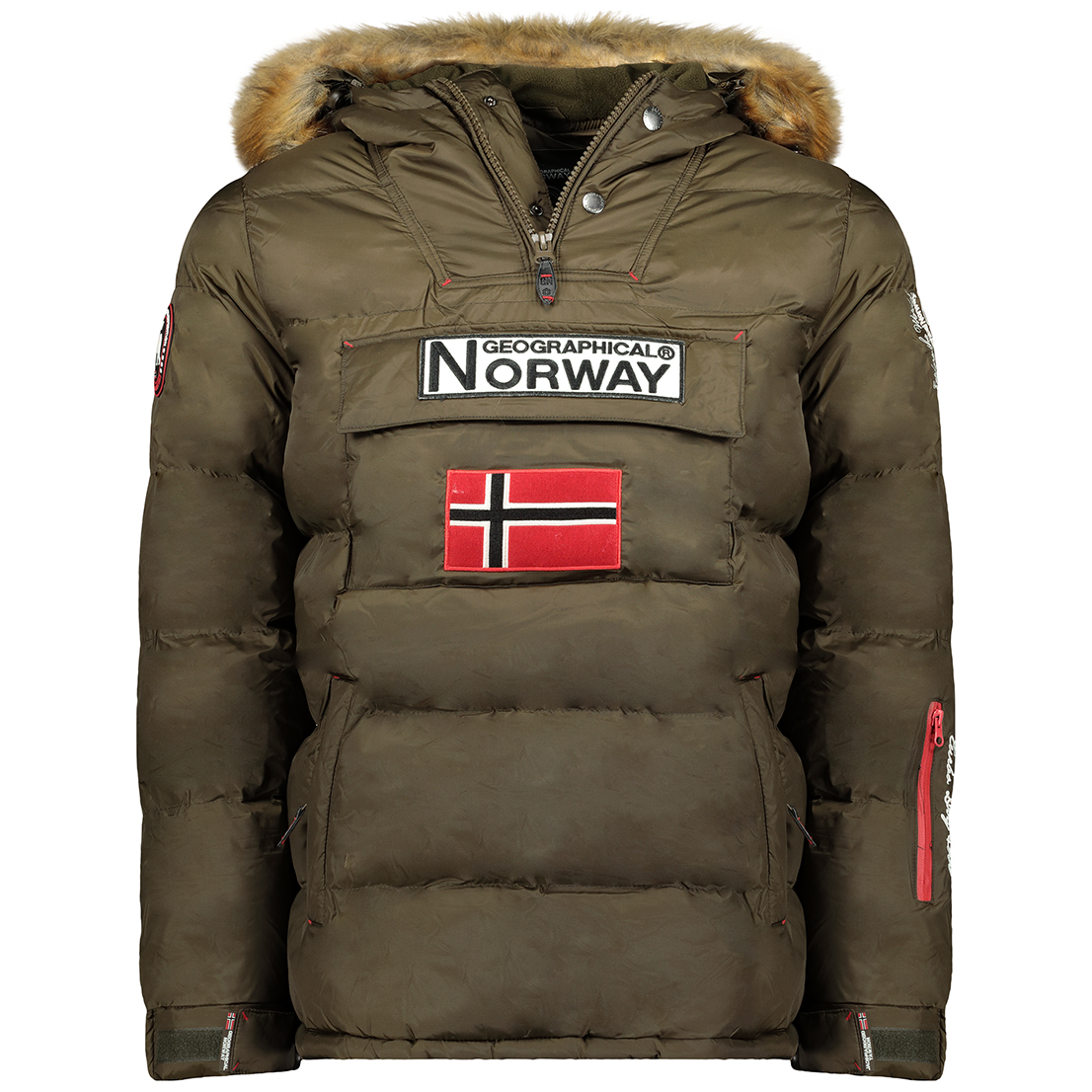 Куртка мужская Geographical Norway WW3809H-GN хаки 2XL