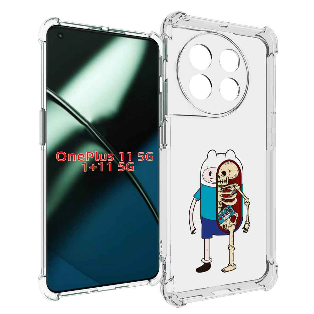 

Чехол MyPads Финн скелет для OnePlus 11, Прозрачный, Tocco