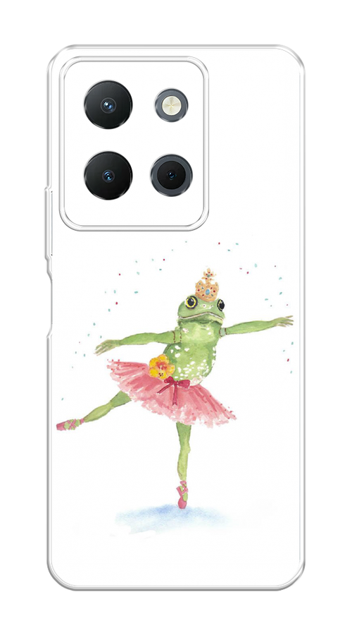 

Чехол на Vivo Y36 4G "Лягушка-балерина", Зеленый, 269250-1