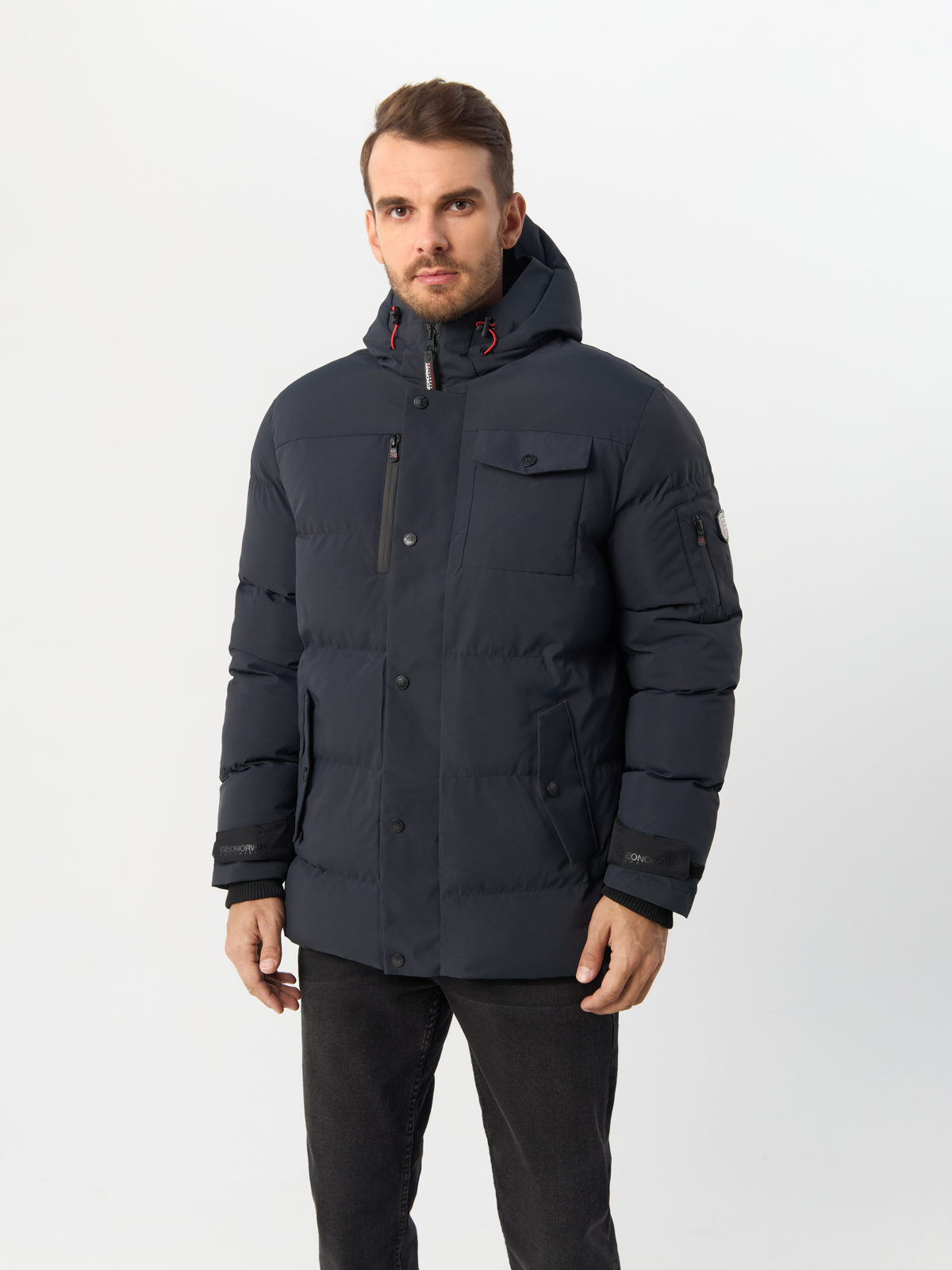

Куртка мужская Geographical Norway WW3954H-GNO синяя 3XL, Синий, WW3954H-GNO