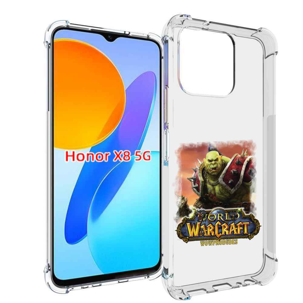 

Чехол MyPads Варкрафт для Honor X8 5G, Прозрачный, Tocco