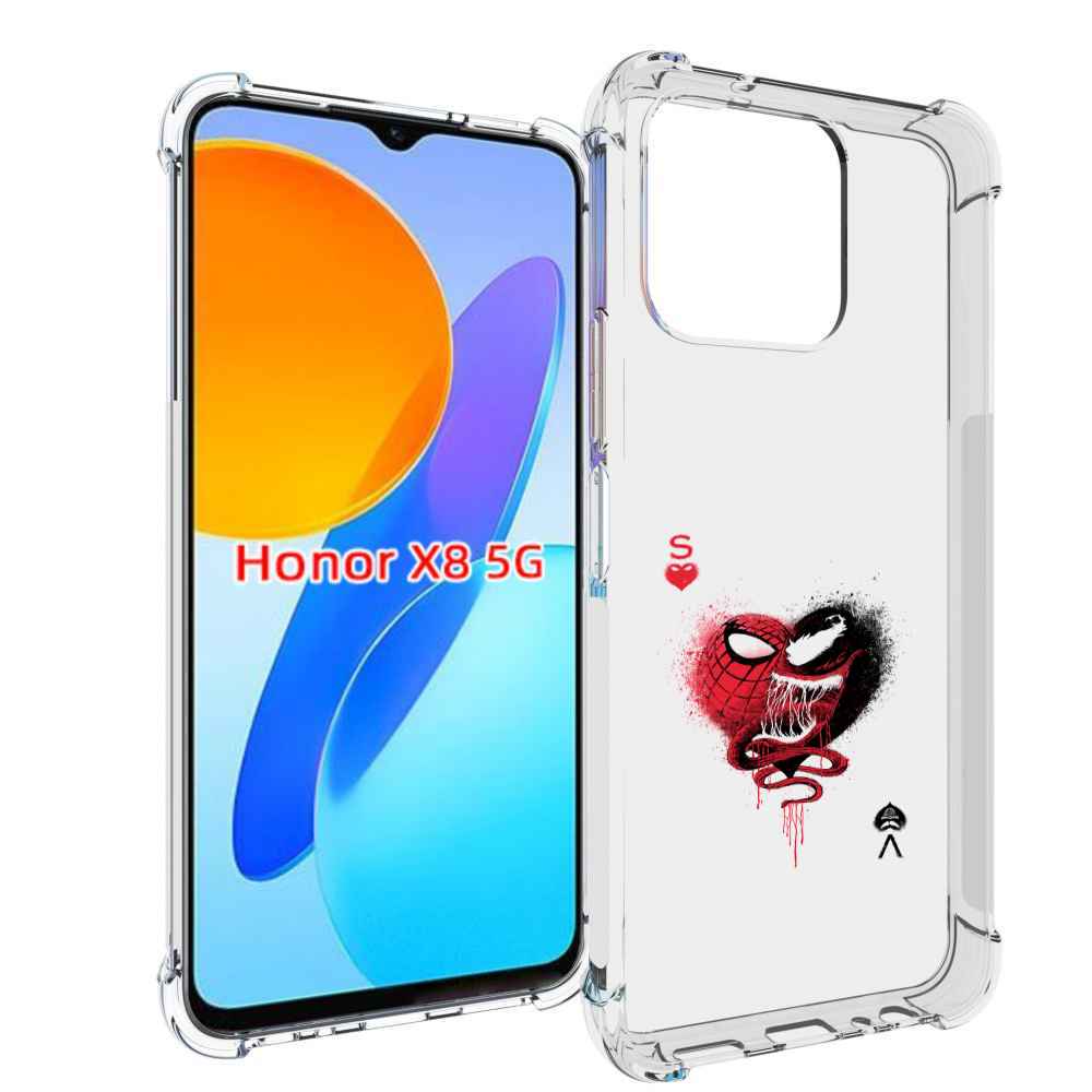 

Чехол MyPads Веном для Honor X8 5G, Прозрачный, Tocco