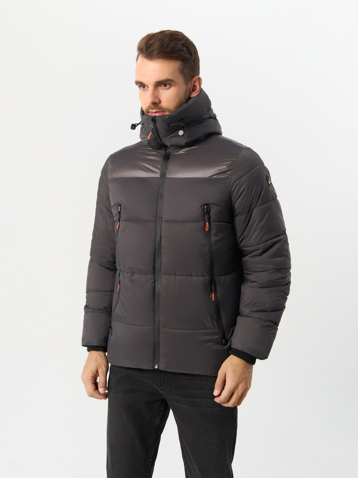 

Куртка мужская Geographical Norway WW3694H-GNO серая L, Серый, WW3694H-GNO