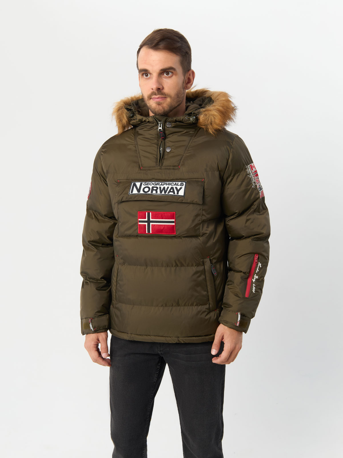 Куртка мужская Geographical Norway WW3809H-GN хаки L