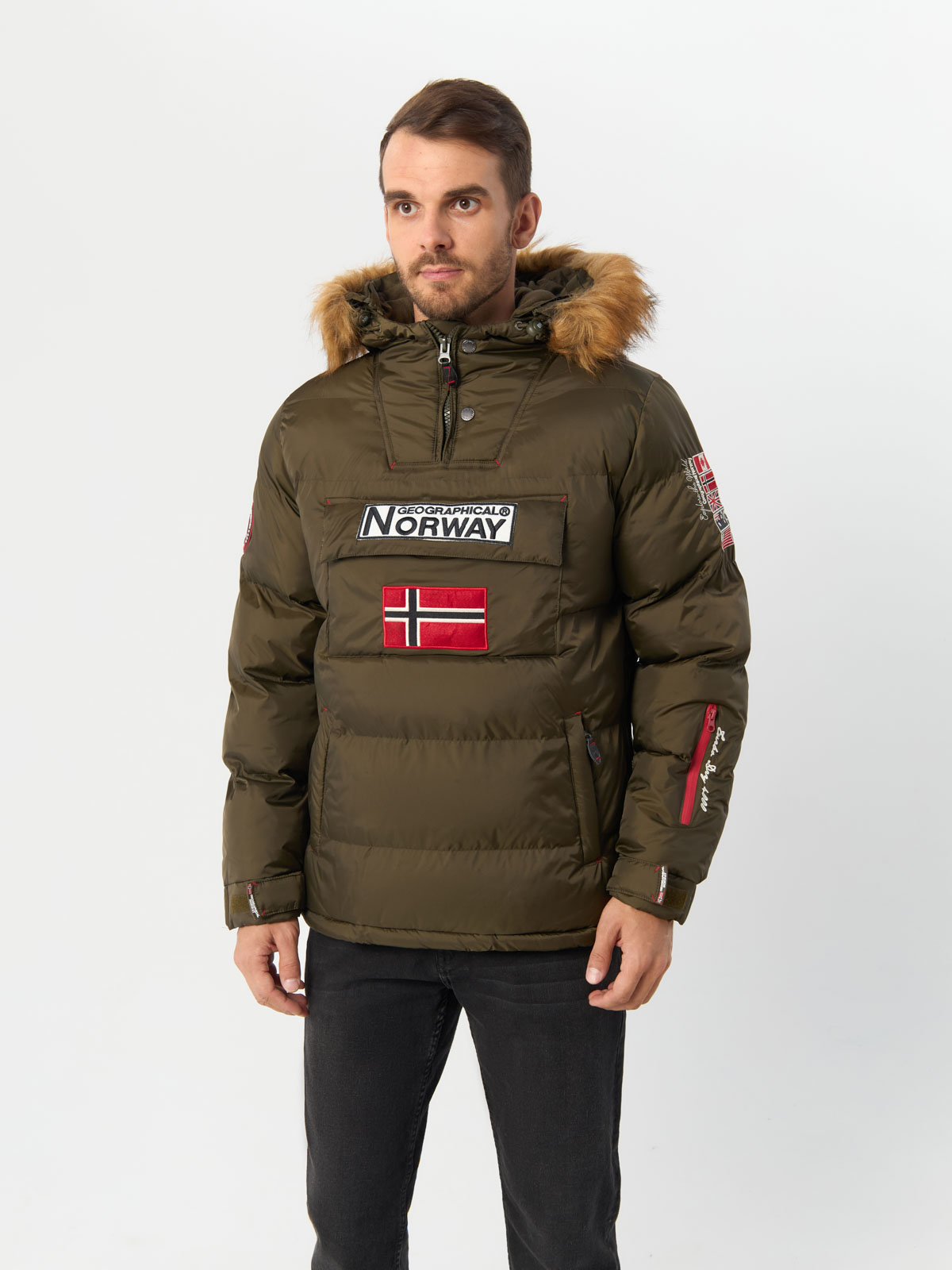 Куртка мужская Geographical Norway WW3809H-GN хаки L 7978₽