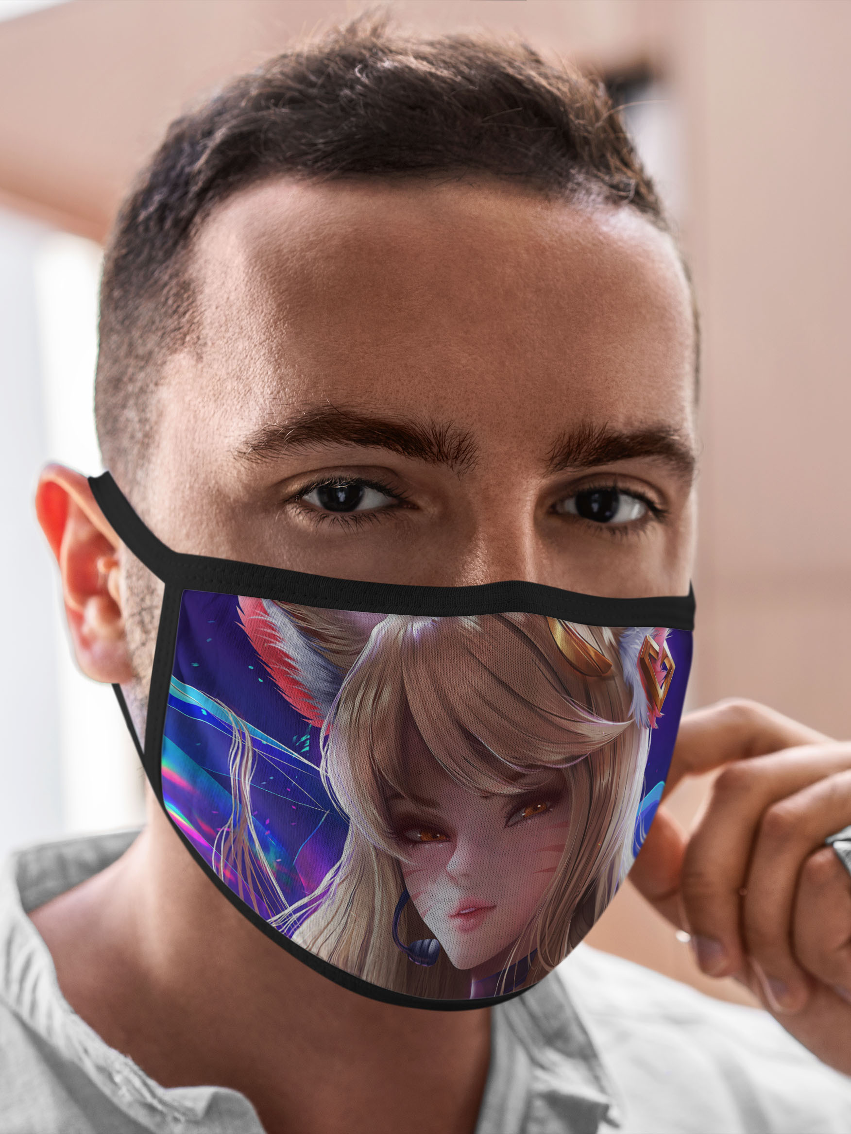 

Многоразовая маска унисекс Burnettie League Of Legends Ари, Разноцветный, League Of Legends Ари