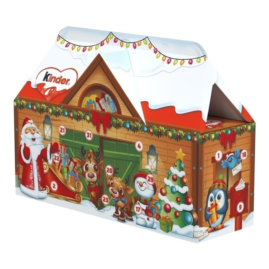 Сладкий подарочный набор Kinder Mix Календарь 234 г 1499₽