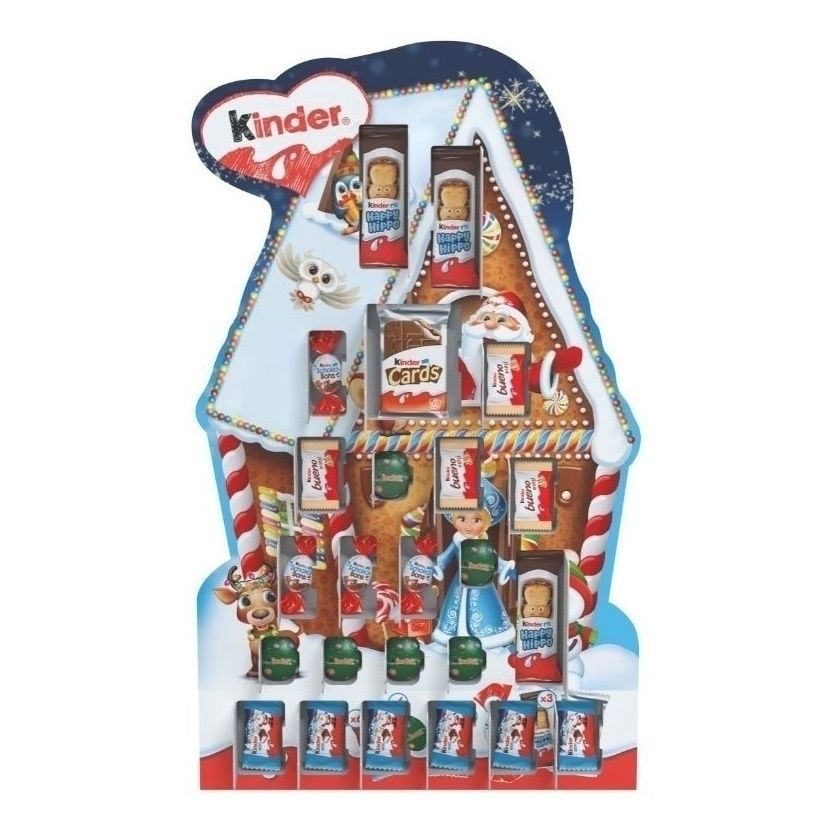 Сладкий подарочный набор Kinder Mix Календарь 198 г 1299₽