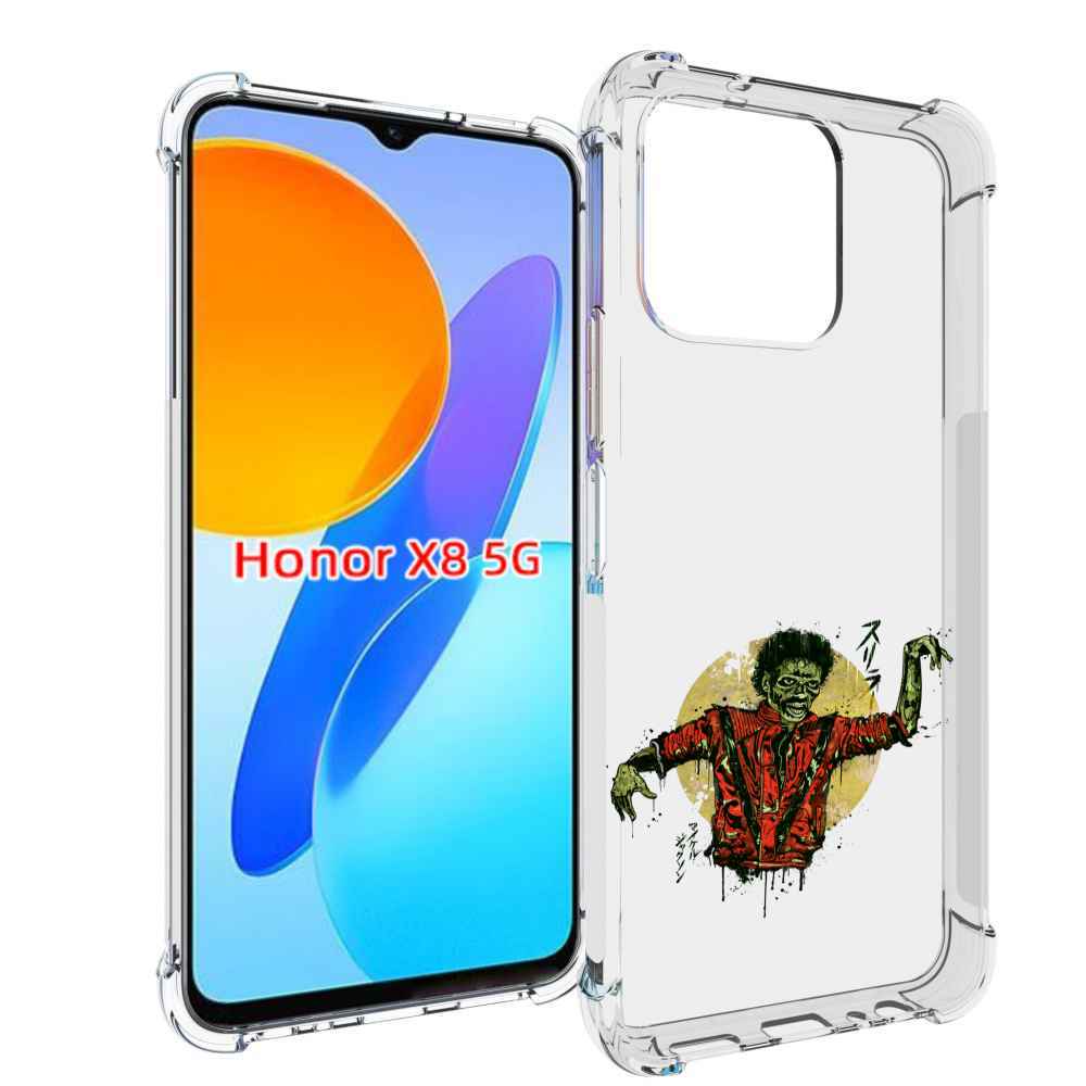 

Чехол MyPads Зомби для Honor X8 5G, Прозрачный, Tocco