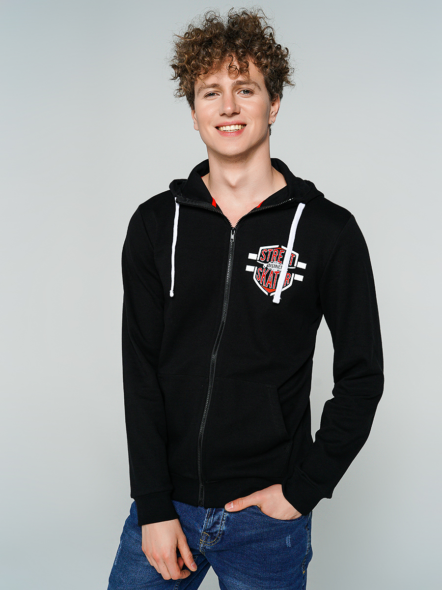 

Толстовка мужская ТВОЕ 81855 черная M, 81855