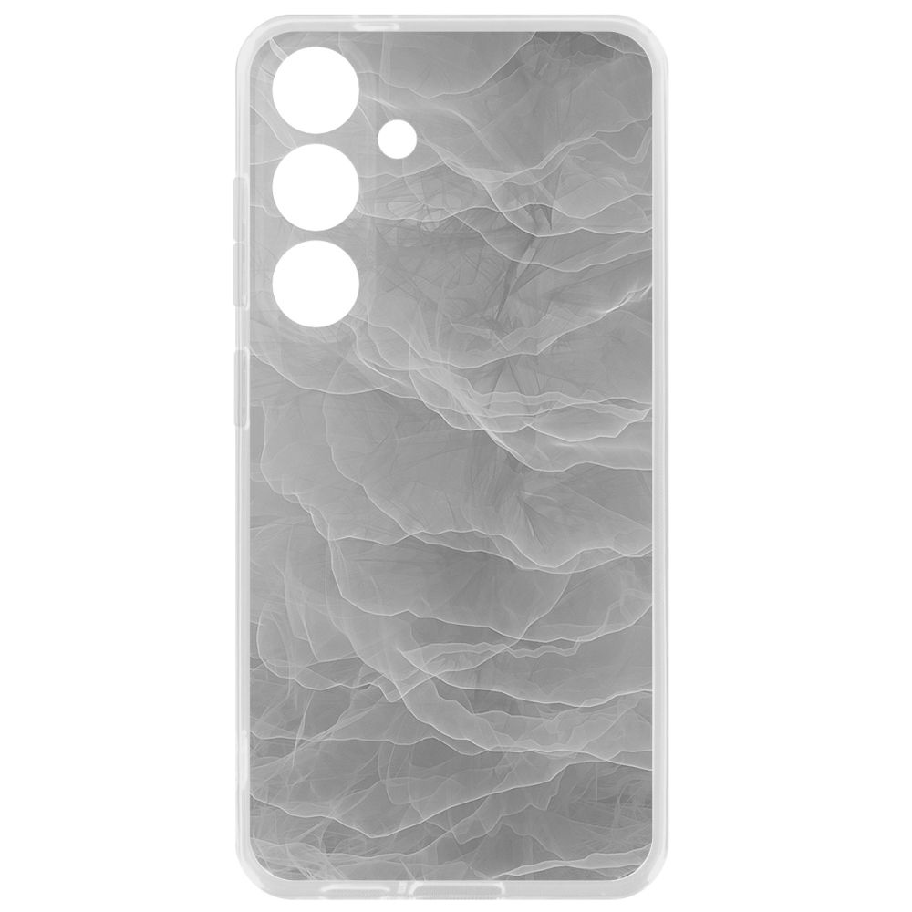 

Чехол-накладка Krutoff Clear Case Абстракт туман для Samsung Galaxy S24, Прозрачный