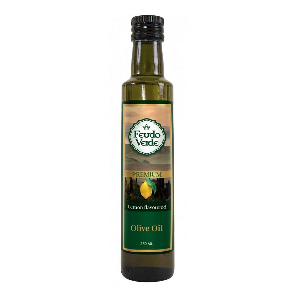 Оливковое масло Feudo Verde Extra Virgin нерафинированное с лимоном 250 мл