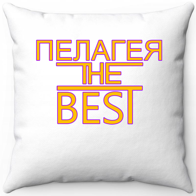 

Подушка декоративная Море Маек Белая 40х40, Пелагея the best, Белый, Белая 40х40
