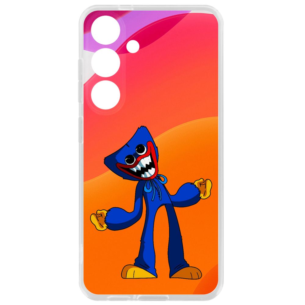 

Чехол-накладка Krutoff Clear Case Хаги Ваги для Samsung Galaxy S24, Прозрачный