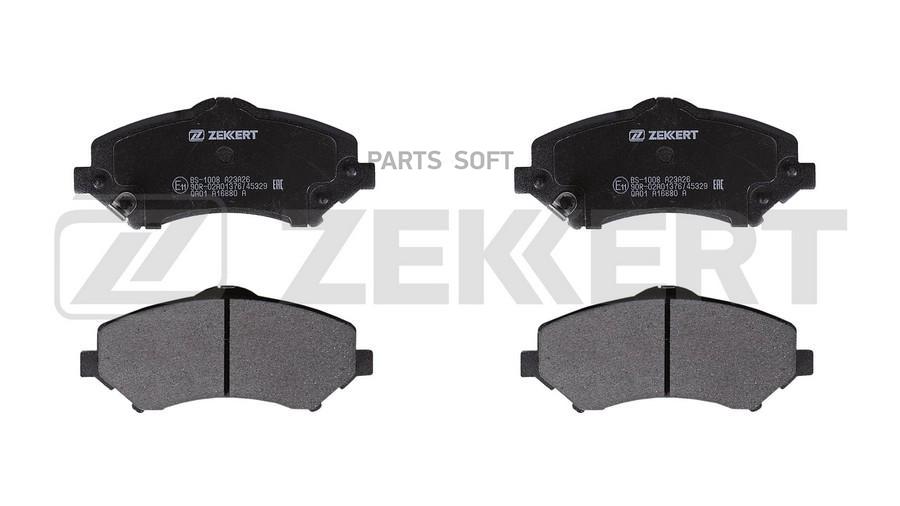 

Колодки торм. диск. перед Chrysler Voyager V 07- Dodge Ca ZEKKERT BS1008