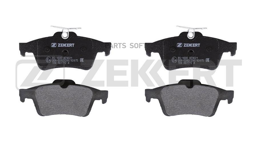 

Колодки торм. диск. зад Ford C-Max I II 07- Focus II 04- M ZEKKERT BS1600