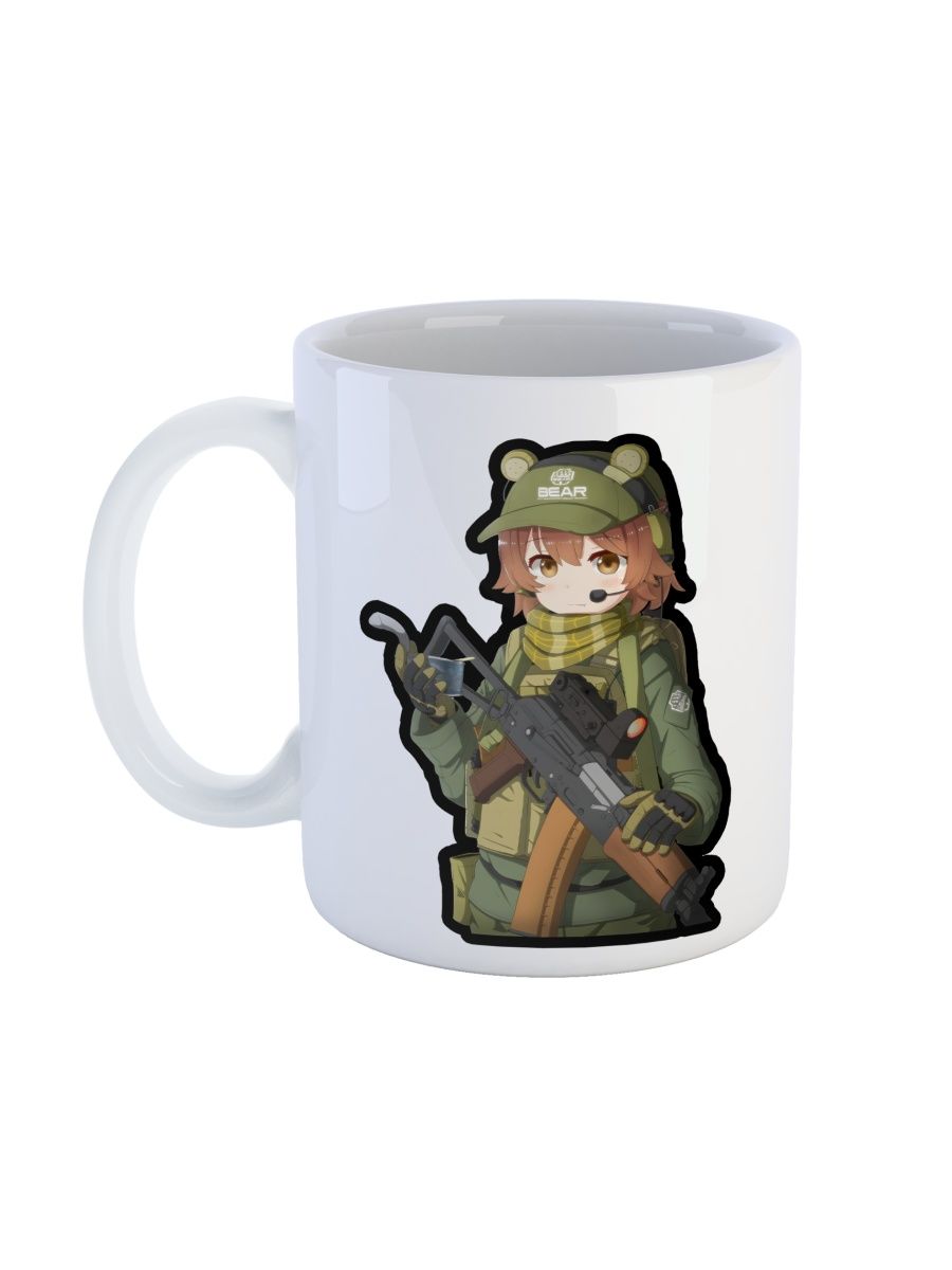 

Кружка Каждому Своё "Аниме/Тян/Тарков/Tarkov" 330 мл