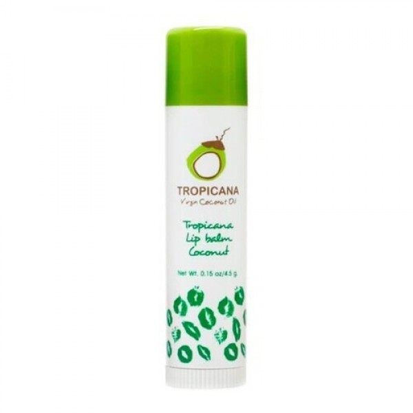 фото Бальзам для губ кокосовый аромат tropicana lip balm coconut 4,5г