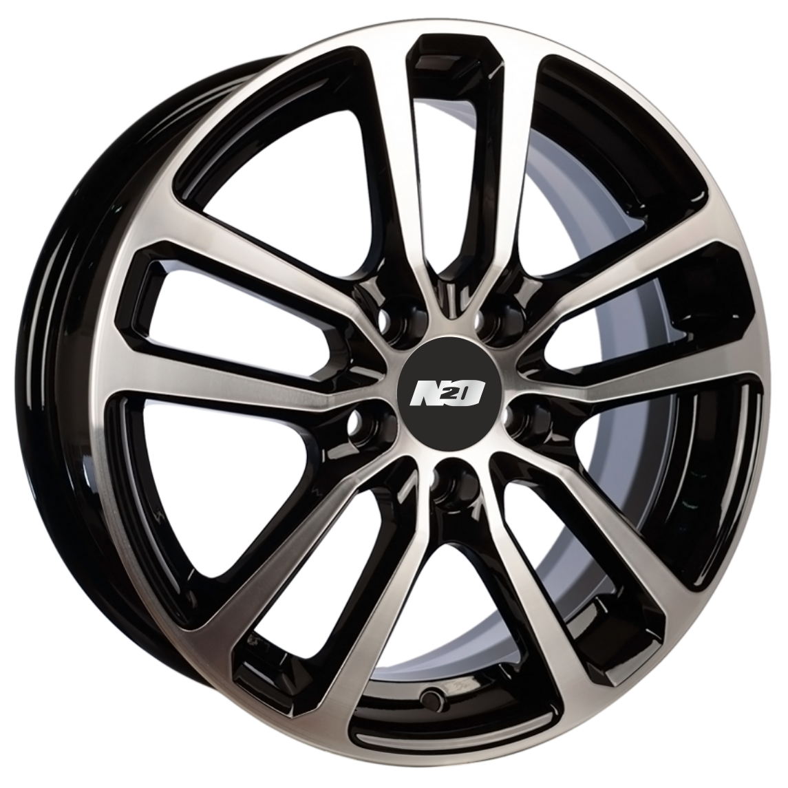 

Колесный диск N2O V2209 6x15 5x100 ET40 DIA 57,1 BFP